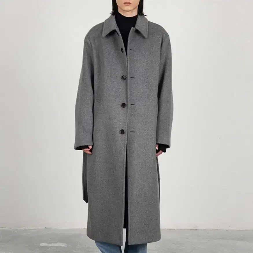 Amomento Raglan Coat Gray on Bunjang Global Site.