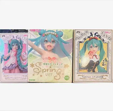 하츠네 미쿠 피규어 프라이스 Wonderland 백설공주 라푼젤