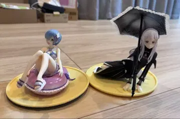 리제로 렘 제일복권 B상, C상 피규어 2체 세트