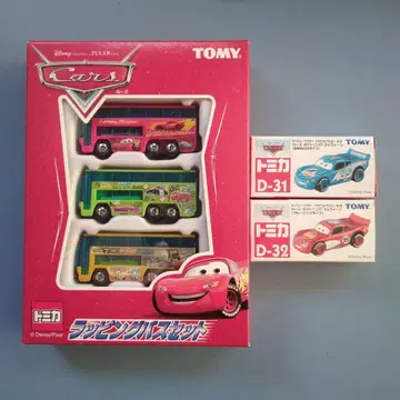 토미카 카즈 랩핑 버스 세트 라이트닝 맥퀸 미개봉품