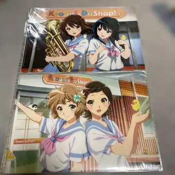 익명 배송 울려라 유포니움 친한 친구 클리어 파일 세트 4장