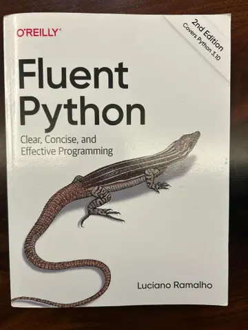 플루언트 파이썬 (2판, 영어)