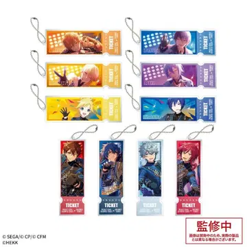 프로세카 x 앙상블 스타즈!! 티켓풍 아크릴 키체인 10종