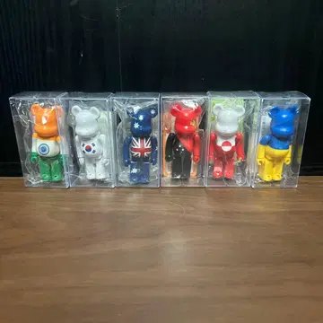 베어브릭 플래그 6개 세트