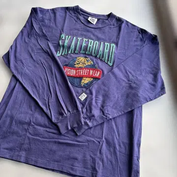 VISION STREET WEAR 스케이트보드 긴팔 티셔츠 LL