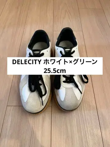 DELECITY 화이트 x 그린 오니츠카타이거