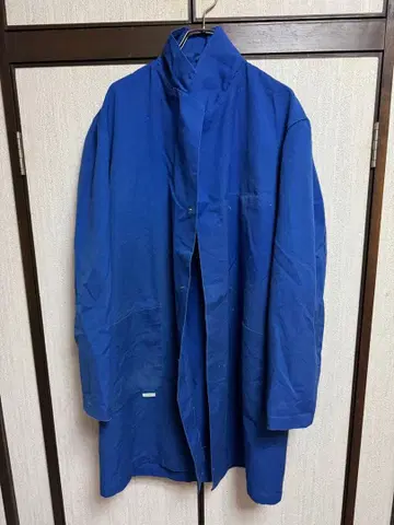Euro vintage ALSCO 파랑 워크 셔츠 모즈 코트 사이즈 50