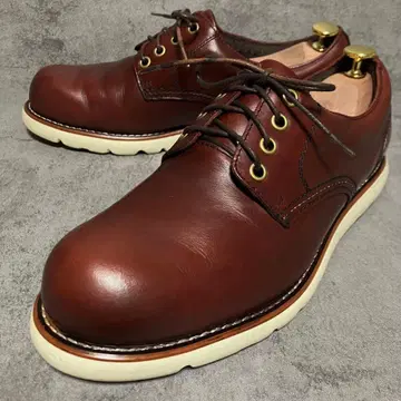 거의 새상품 호킨스 포스트맨 더비 슈즈 브라운 천연 가죽 2312