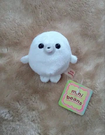 미니 콩 물범 봉제 인형