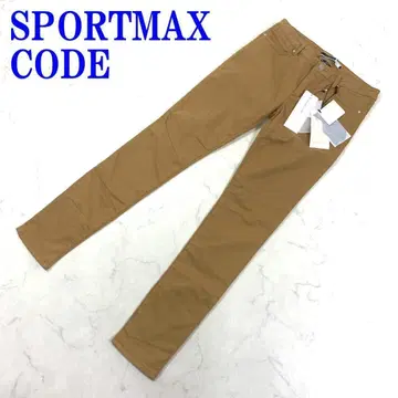 택 포함 새상품 스포츠 맥스 팬츠 카멜 코튼 29 C3622