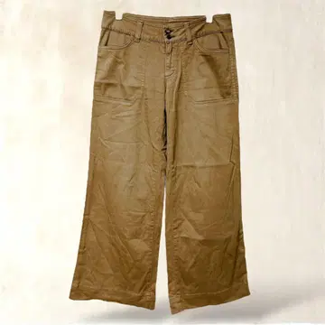 키요코 타카세 와이드 팬츠 일본제 9호/M 브라운 계열 캐주얼 돌려입기