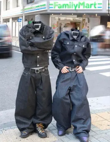 BELVET 데님 셋업