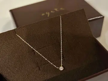 agete 심플 골드 체인 목걸이