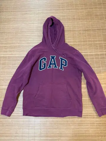 GAP 갭 로고 후드티 M 퍼플