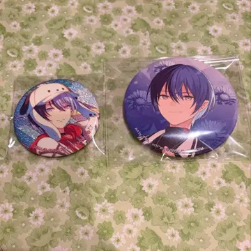 프로세카 캔뱃지 코네라이 아오야기 토우야 산리오 콜라보 그리캔