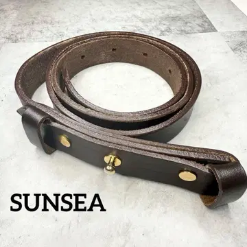 SUNSEA 선씨 버클리스 레더 벨트