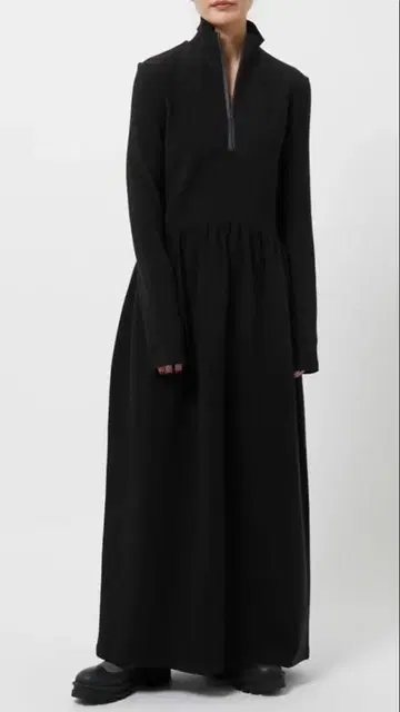 AMOMENTO 저지 롱 원피스