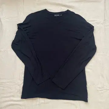 조르지오 아르마니 네이비 긴팔 티셔츠