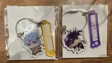 죠죠 월드3 히로시마 한정판 와이어 키링 세트 죠셉 시저