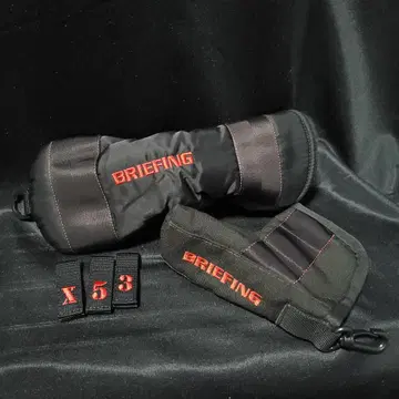 BRIEFING FW,PT 골프헤드커버 세트 브리핑 블랙