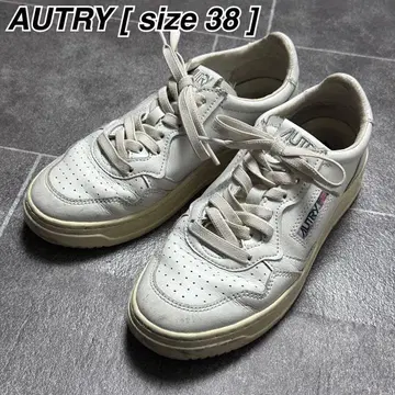 AUTRY 메달리스트 화이트 오토 Lee 화이트 38 스니커즈