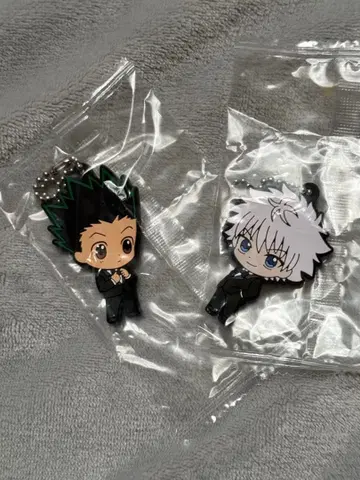 헌터헌터 고무 홀더 곤 & 키루아 랜덤 덤 씰 포함