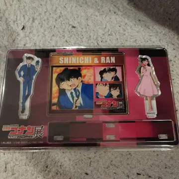 신이치 & 란 아크릴 디오라마 세트 코난전