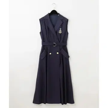 GRACE CONTINENTAL 마린 베스트 드레스 36