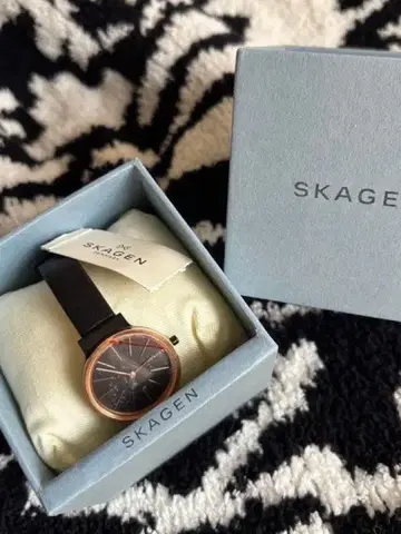 [ 미사용품 하자품 ] SKAGEN 시계 SKW2480 블랙