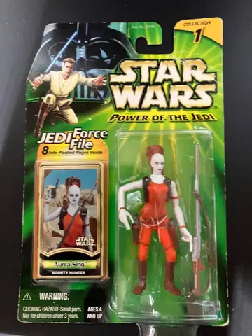 [ 미개봉 새상품 ] 스타 워즈 파워 오브 더 제다이 아우라 싱 피규어