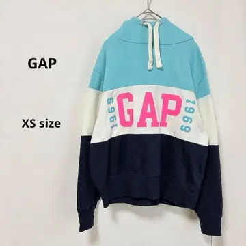 GAP 갭 후드티 XS 1969 로고 프린트 후드 맨투맨