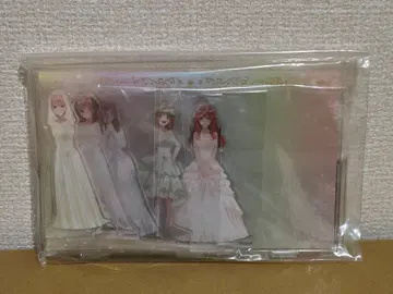 미개봉 새상품 영화 5등분의 신부 디오라마 아크릴 스탠드 웨딩ver