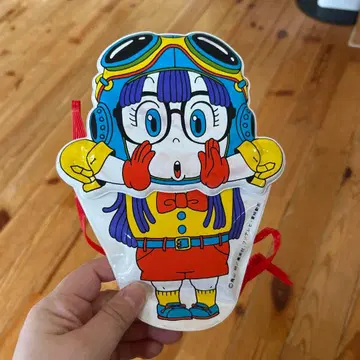 쇼와 레트로 Dr. 슬럼프 아라레짱 비닐 파우치