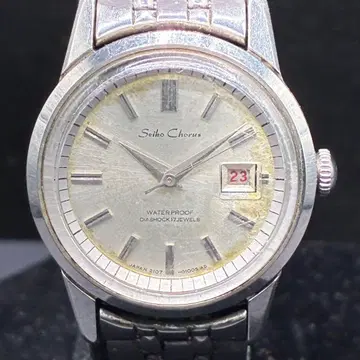 세이코 코러스 데이트 남성용 자동 손목시계