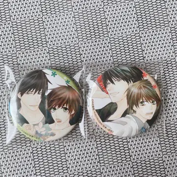 세계 제일의 첫사랑 타카노 릿츠 원작 그림 캔뱃지 2종 세트