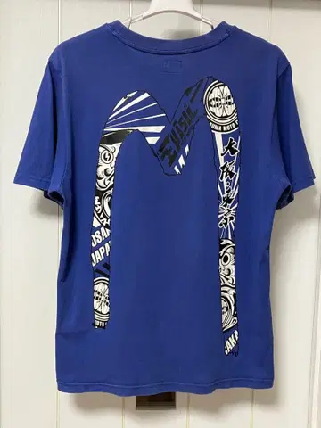 EVISU 에비수 커스텀 메이드 대흑t셔츠 L 사이즈