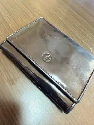 조르지오 아르마니 접이식 지갑 블랙 아르마니