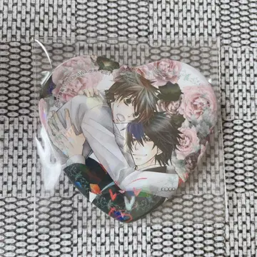 세계제일의 첫사랑 오노데라 리츠 타카노 마사무네 하트 캔뱃지