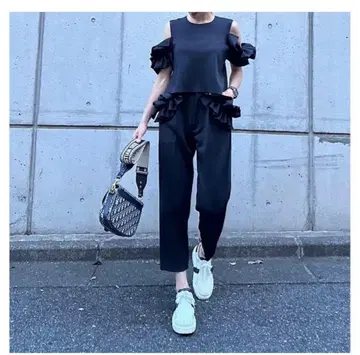 시뉴 Cygne 프릴 팬츠 Marcelle 스커트 블라우스