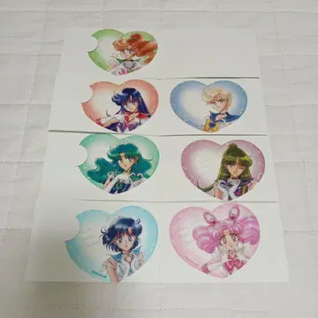 세일러문 로손 클리어 하트 카드 묶음 2