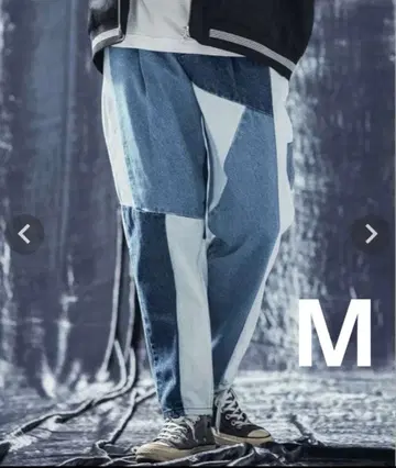 새상품 ANGENEHM Switching design 데님 M