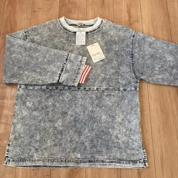 AOZORA 데님풍 긴팔 티셔츠 사이즈 4