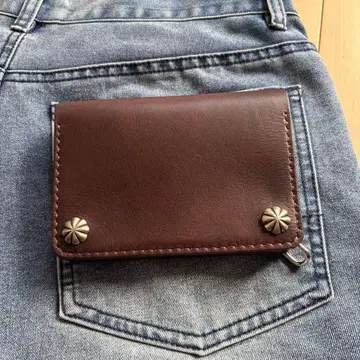 트래커 지갑 숏 네이비