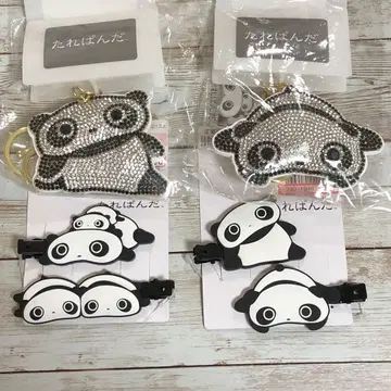 타레판다 시마무라 콜라보 키 참 헤어 클립