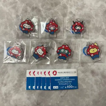 산리오 미야쿠미야쿠 변신 아크릴 참