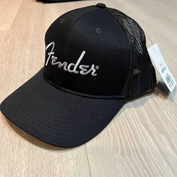 Fender Japan 블랙 캡 남성용 모자 일렉 기타 액세서리