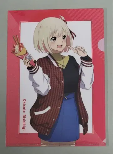 리코리스 리코일 클리어 파일 니시키기 치사토 가을 하늘 쇼윈도