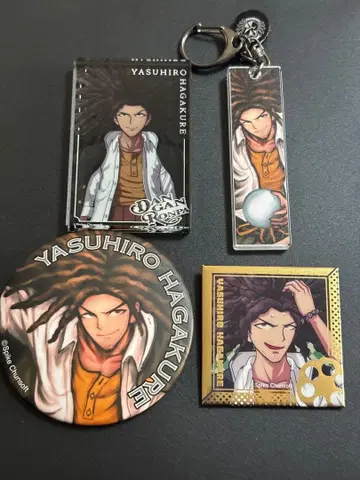 단간론파 15주년 기념전 4점 세트 하가쿠레 야스히로