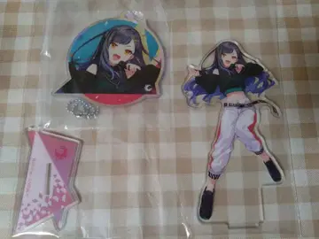 시라이시 안 세가 럭키 쿠지 아크릴 스탠드 키링 세트