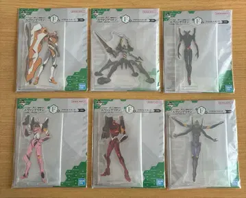 에반게리온 아크릴 스탠드 제일복권 F상 6종류